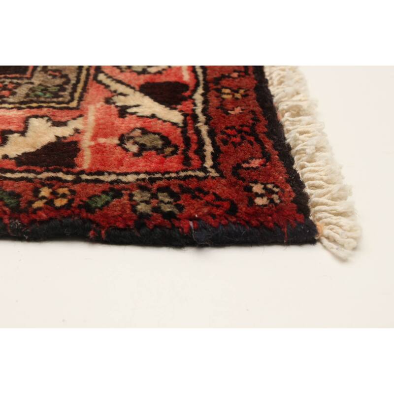 ECARPETGALLERY Hand-knotted Andelz Black Wool Rug - 3'2 x 9'10