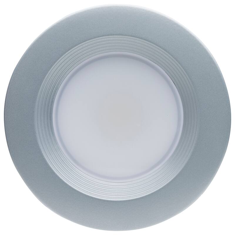 6.7 Watt LED Downlight Retrofit 4 Inch CCT Selectable 120 Volts Brushed Nickel Finish - Brushed Nickel