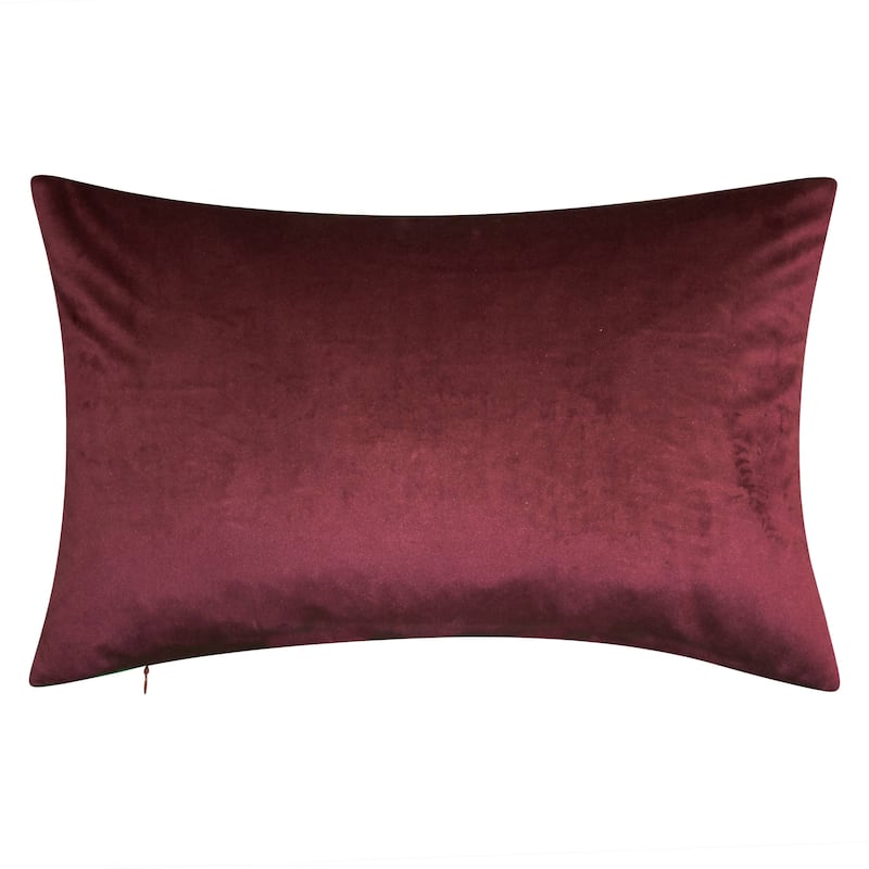 Edie At Home Butterfly Decorative Throw Pillow, Aubergine Purple