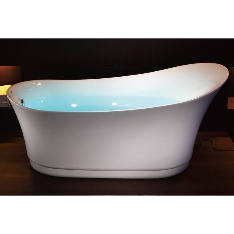 Eago 68-7/8" Air Bathtub for Free Standing Installation