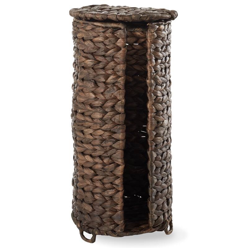 Toilet Paper Roll Holder Stand Bathroom Tissue Storage