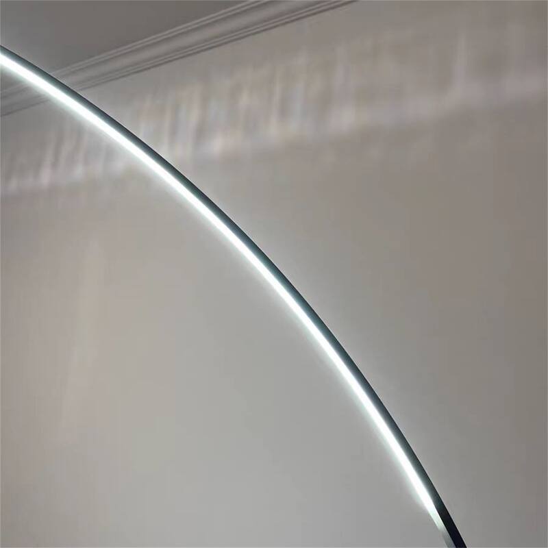 63.1 Inches Metal Arched Floor Lamp