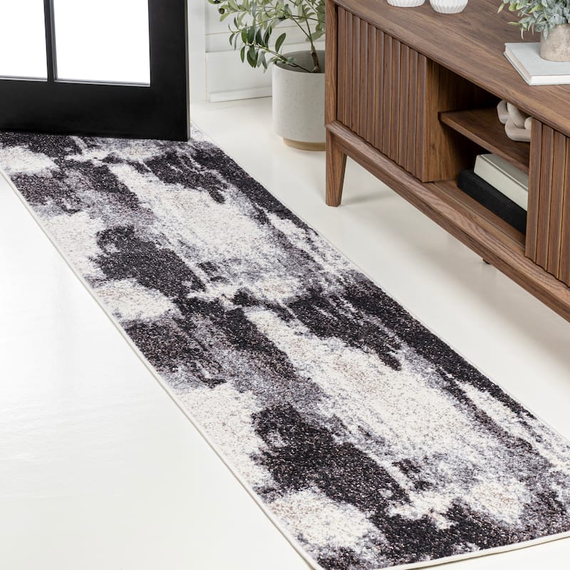 JONATHAN Y Sloane Contemporary Bohemian Abstract Marble Area Rug