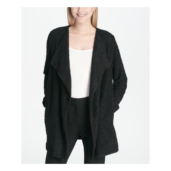 anne klein black cardigan
