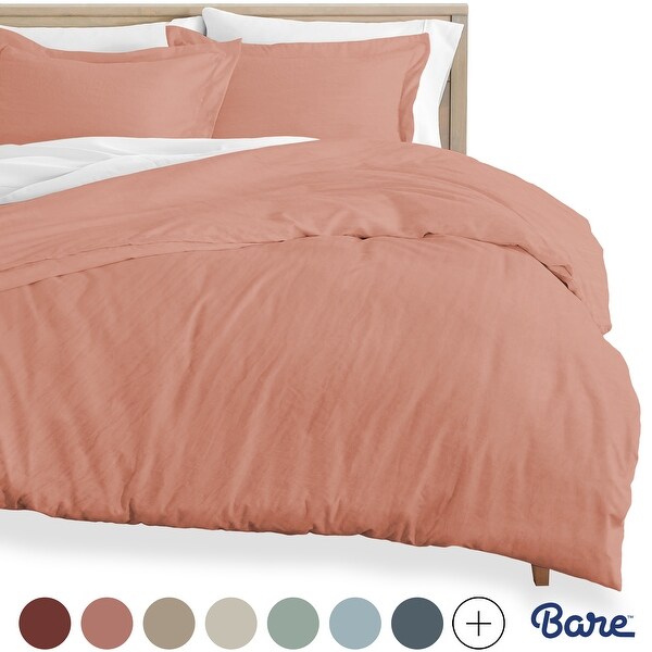 Bare Home Premium Sandwashed Microfiber Duvet Cover & Sham Set. Opens flyout.
