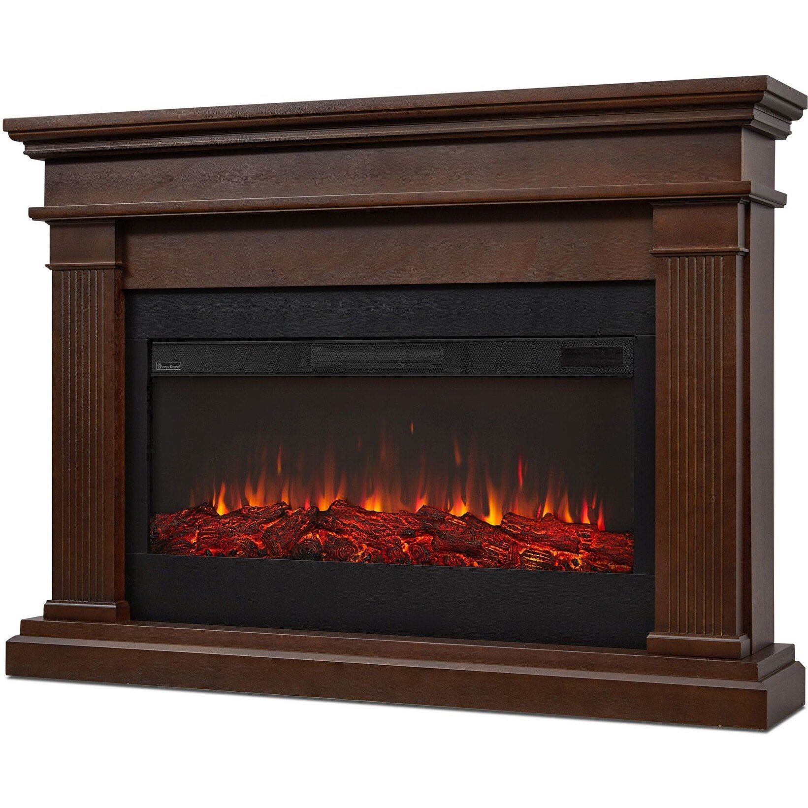 Shop Real Flame 8080e 59 Wide Beau Electric Fireplace Overstock