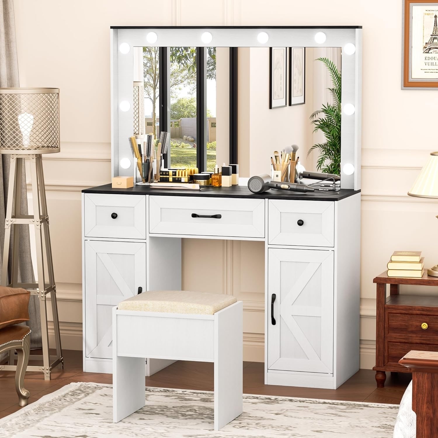 Bed bath and beyond makeup outlet vanity
