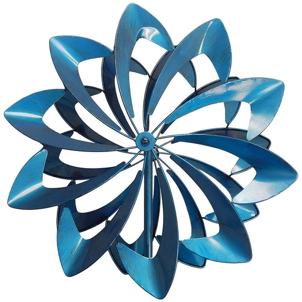 Vintage 84" Petals Windmill Garden Stake