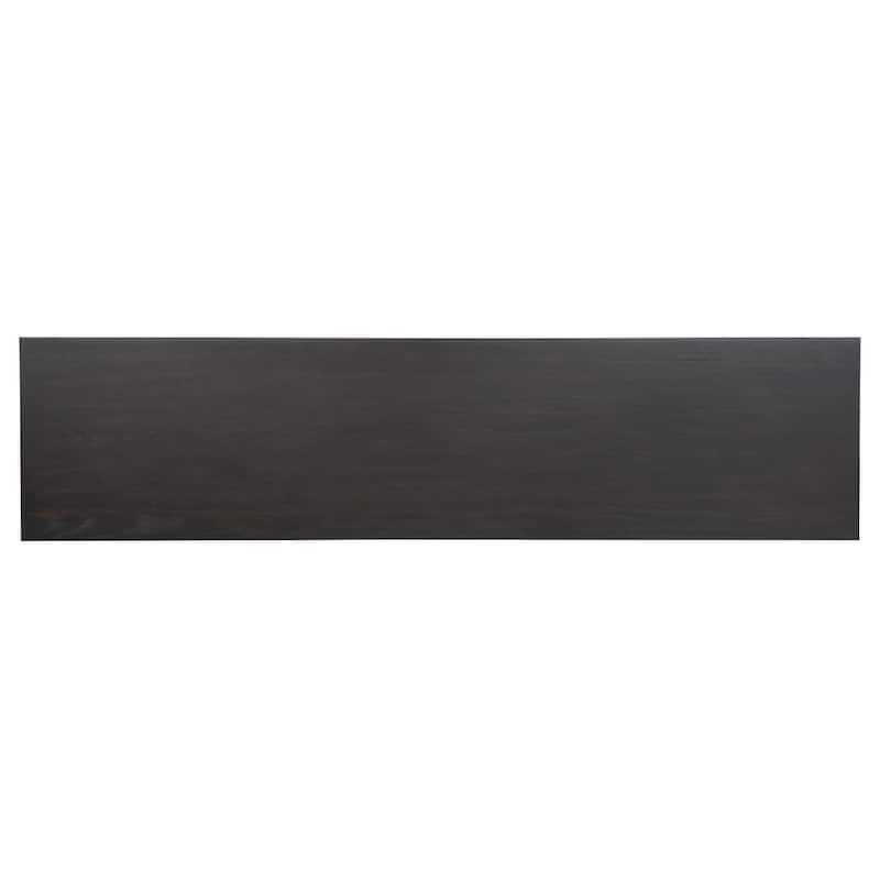 Magnussen Home Lindon Coffee Bean Dark Small Console - W x D x H