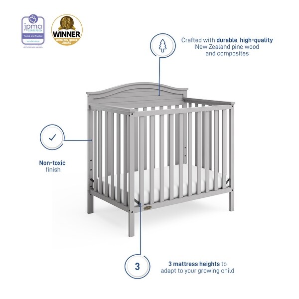 Graco Stella 4 in 1 Convertible Mini Crib Bed Bath Beyond 33166906