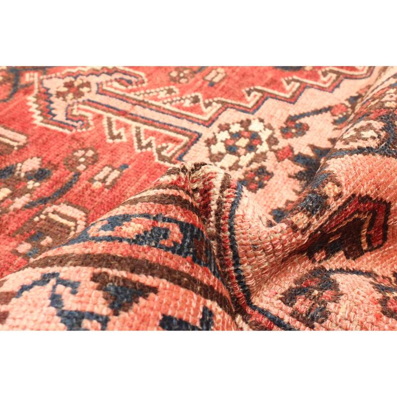 ECARPETGALLERY Hand-knotted Andelz Red Wool Rug - 3'2 x 6'3