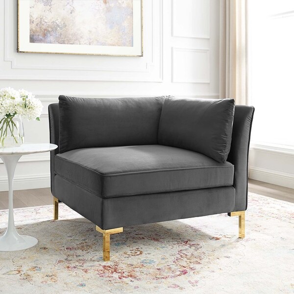 Velvet 2025 corner chair