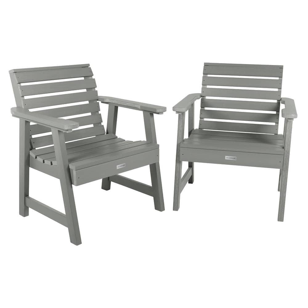 HIGHWOOD Weatherly Garden Chairs Set of Two