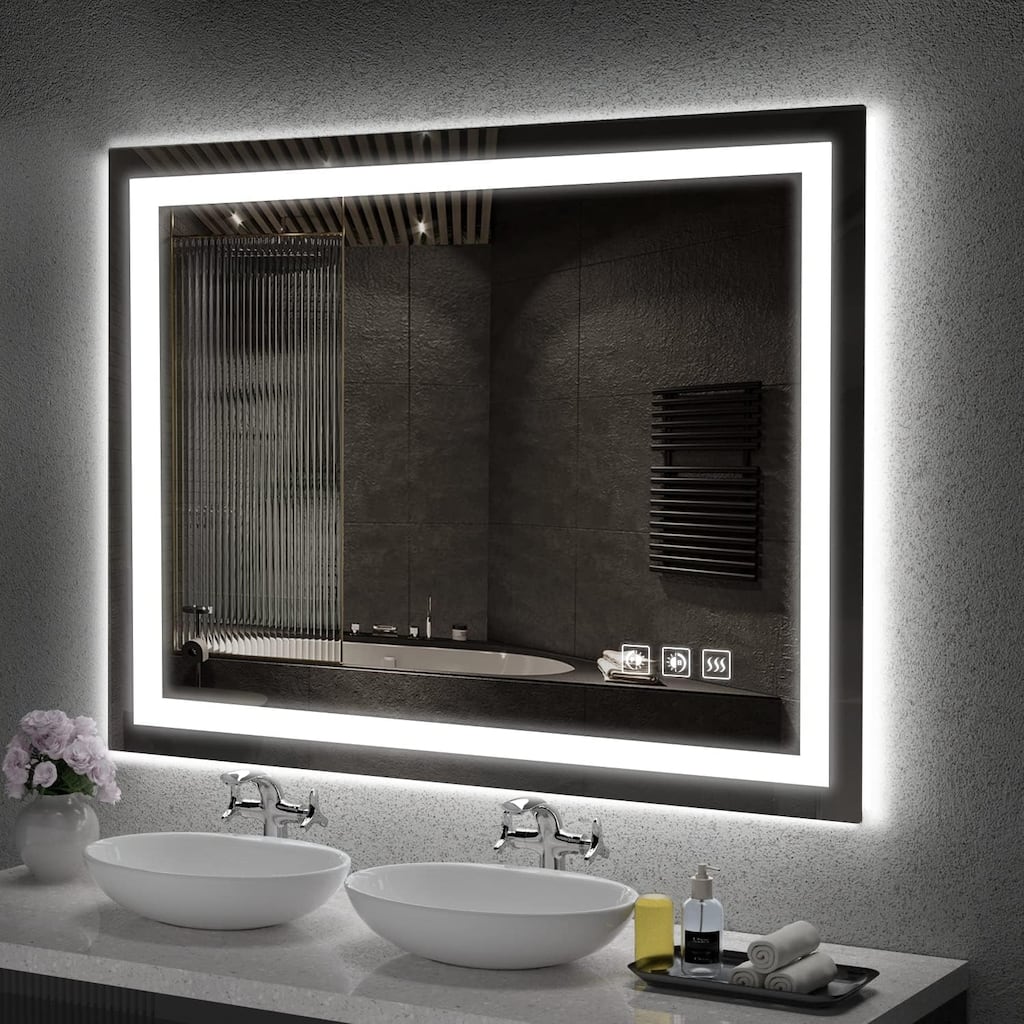 LED Mirror Backlit Front Lighted Bathroom Vanity Mirror