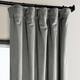 Exclusive Fabrics Heritage Plush Velvet Curtain (1 Panel)