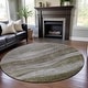 preview thumbnail 57 of 88, Premium Washable Super Soft Cool Modern Wvave Mayfield Rug Taupe - 8' x 8'