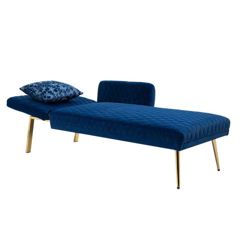 COOLMORE Velvet Sofa Loveseat Sofa with metal feet