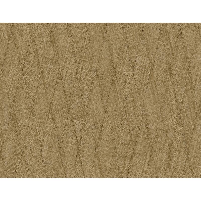Seabrook Designs Sun Woven Embossed Vinyl Unpasted Wallpaper - 27 in W x 27 ft. L - Camel