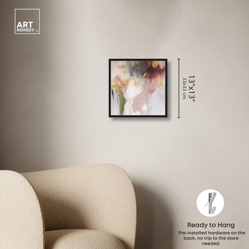 Painterly Energy Canvas by Art Remedy