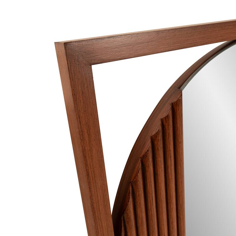 Dirken Wooden Framed Mirror - 1 x 20 x 20
