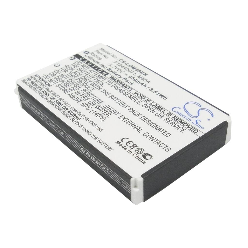 Battery for Logitech diNovo Edge DiNovo Mini Y-RAY81 190304-2004 F12440071 M50A - White