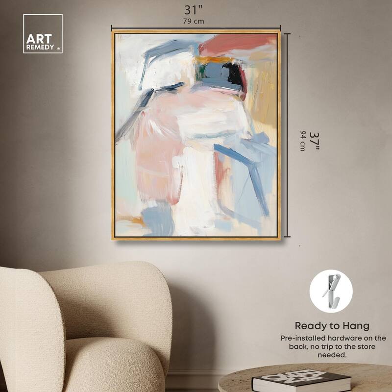 Dreamlike Palette II Canvas by Art Remedy