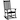 All-Weather High Back Wooden Rocking Chair for Indoor and Outdoor Use - 33" x 28" x 45.5"