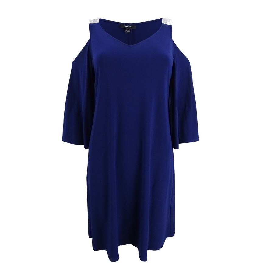rhinestone shift dress