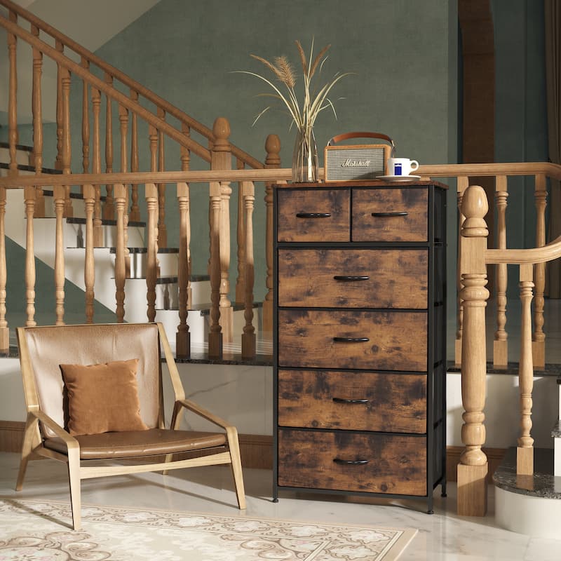 Pellebant 6 Drawers Vertical Dresser Storage Tower