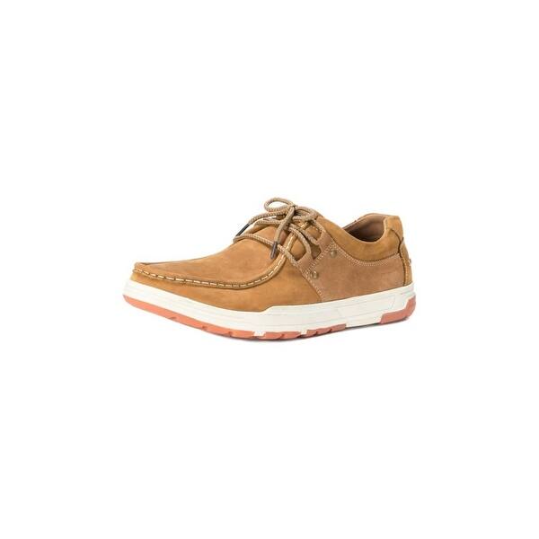 Shop Muk Luks Casual Shoes Mens Ross Lace Up Leather Soft Lining