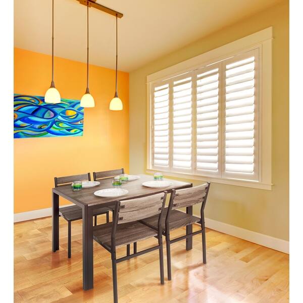 Shop Black Friday Deals On Zenvida 5 Piece Dining Set Rustic Grey Wooden Kitchen Table And 4 Chairs Overstock 31453472