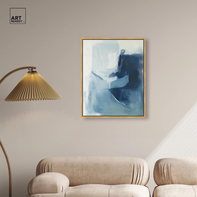 Glacial Reflections I Canvas by Art Remedy