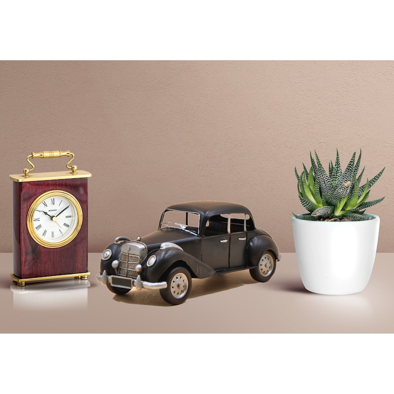 1955 Mercedes Benz Black Jayland Usa 1:12 Diecast Special Edition Artwork Decor