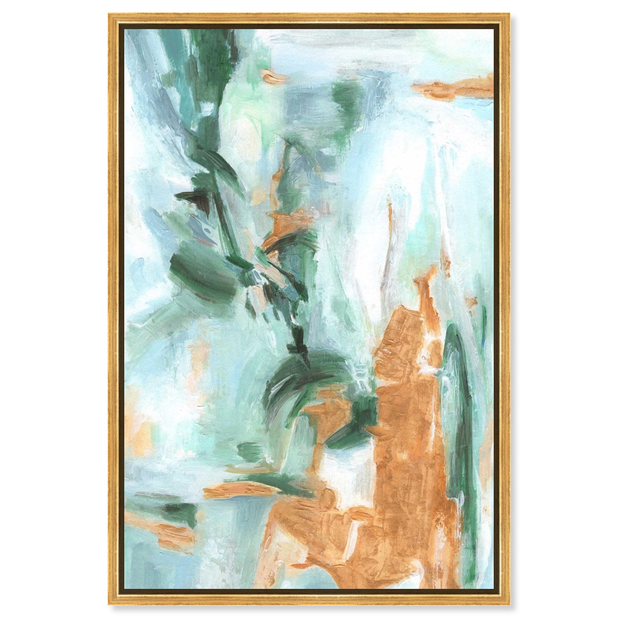 Bright Mood Living Room Decor Canvas Print by Art Remedy