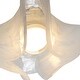 preview thumbnail 4 of 2, Golden Lighting 9608-FM Glacier 14" Wide Flush Mount Ceiling Fixture