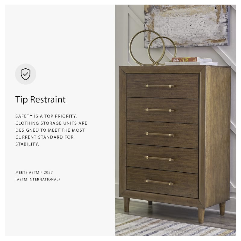 Signature Design by Ashley Lyncott Brown Chest of Drawers