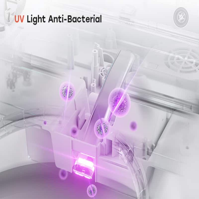 HOROW 10 in Rough-In Elongated Smart Bidet Toilet in White 1.0/1.27 GPF with Auto Flush Heated Seat Child Wash and Deodorizer