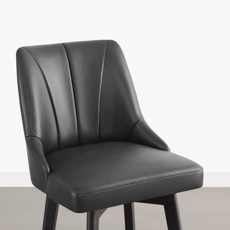 Spruce & Spring Modern Swivel Counter Height Bar Stool