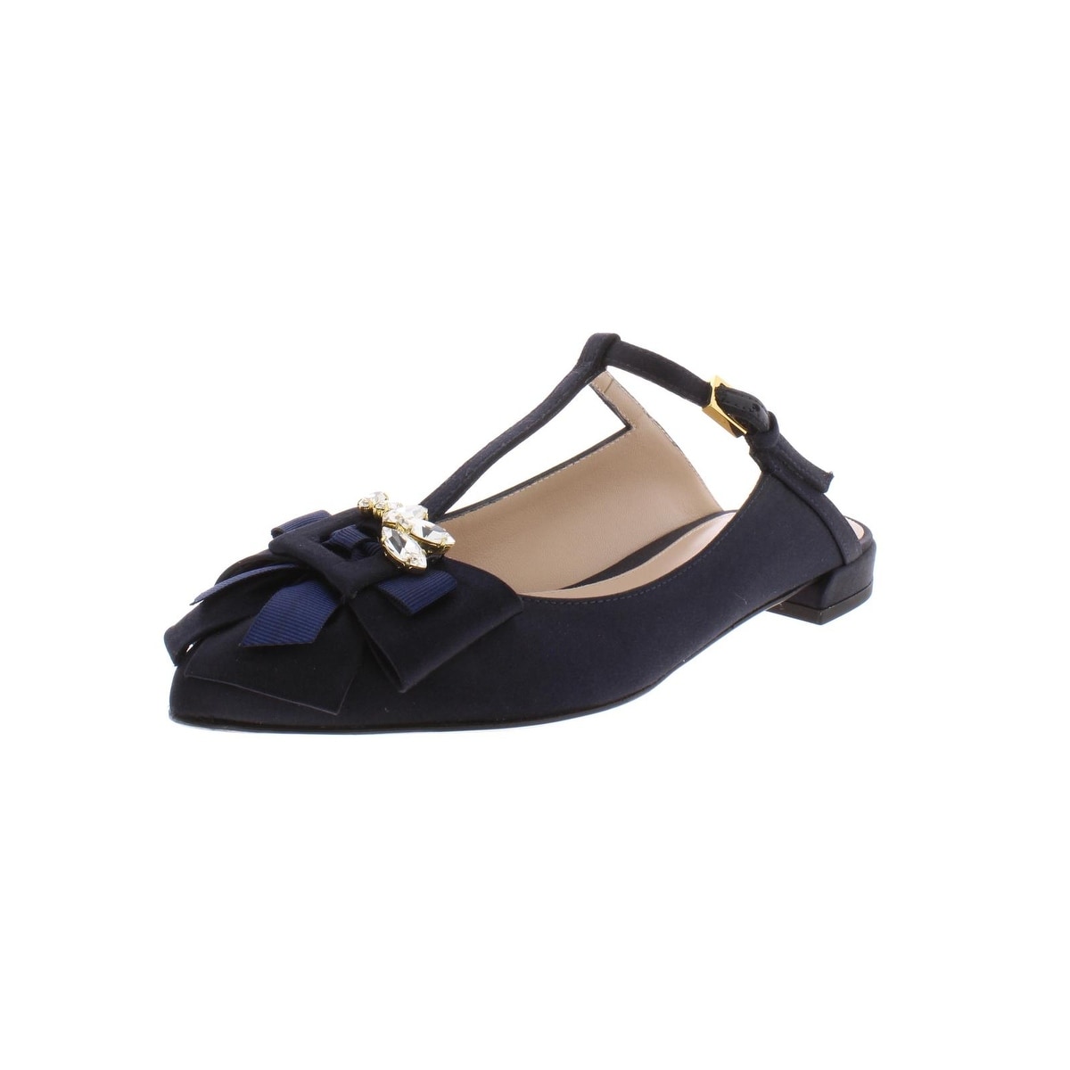 stuart weitzman satin mules