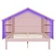 preview thumbnail 26 of 40, Wooden platform bed in house shape