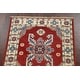 preview thumbnail 9 of 16, Traditional Geometric Oriental Kazak Wool Runner Rug Handmade Carpet - 1'11" x 5'11"