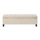 preview thumbnail 15 of 100, Mission Tufted Fabric Storage Ottoman Bench by Christopher Knight Home - 50.50"L x 18.75"W x 16.00"H
