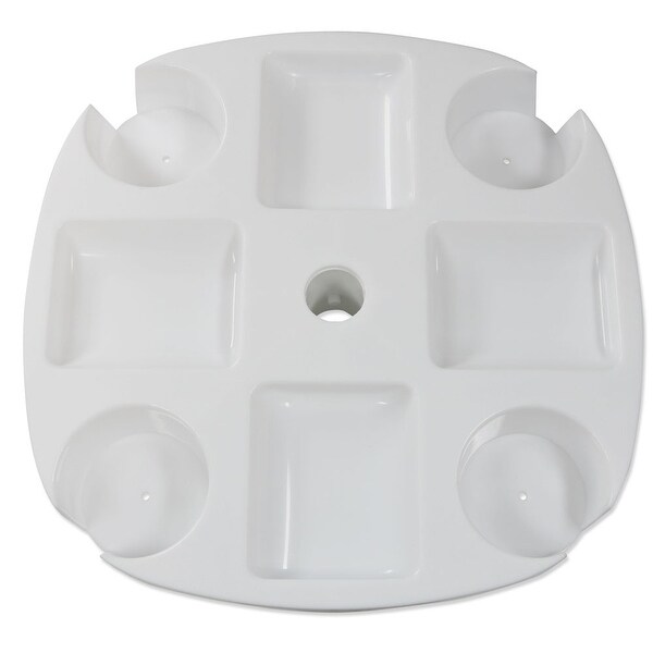 beach umbrella table attachment