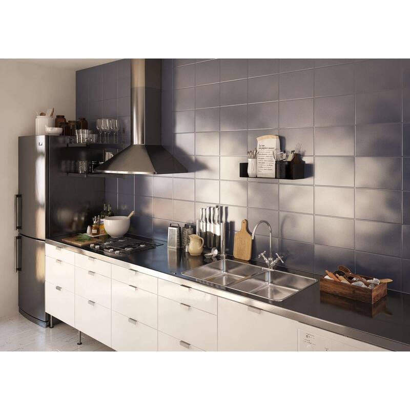 Wallniture Bali U Shape Floating Shelf, 17'' Metal Bookshelf, Wall Mount Shelving, White/Black options