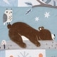 preview thumbnail 8 of 9, Bedtime Originals Sleepytime Bear Woodland 3-Pc Baby Nursery Crib Bedding Set