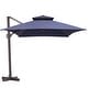 preview thumbnail 31 of 58, Pellebant 10 X 13 Feet Outdoor Cantilever Umbrella with Base NavyBlue-NoBase