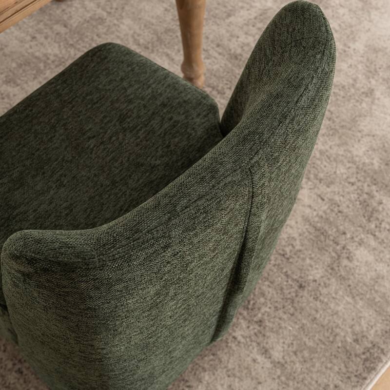 Modern Accent Chair Set of 2, Armless Chairs for Dining Room, Living Room, Bedroom