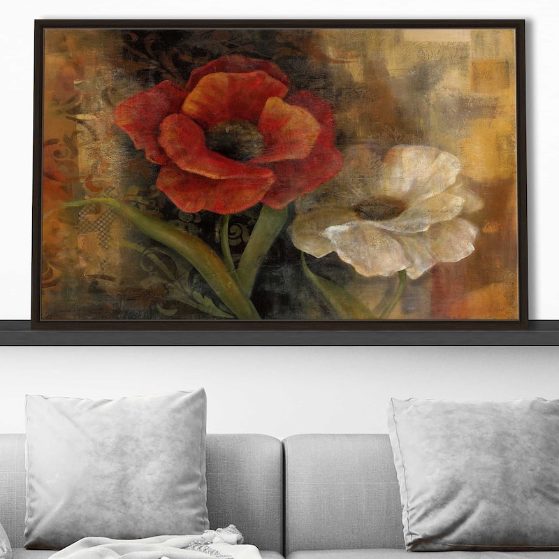 "Perfect Pair I" by Carol Robinson Print on Floating Canvas