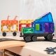 preview thumbnail 8 of 9, Connetix Magnetic Tiles Rainbow Transport Pack, 50 Pieces