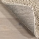 preview thumbnail 13 of 16, Nuloom Emily Contemporary Solid Shag Area Rug